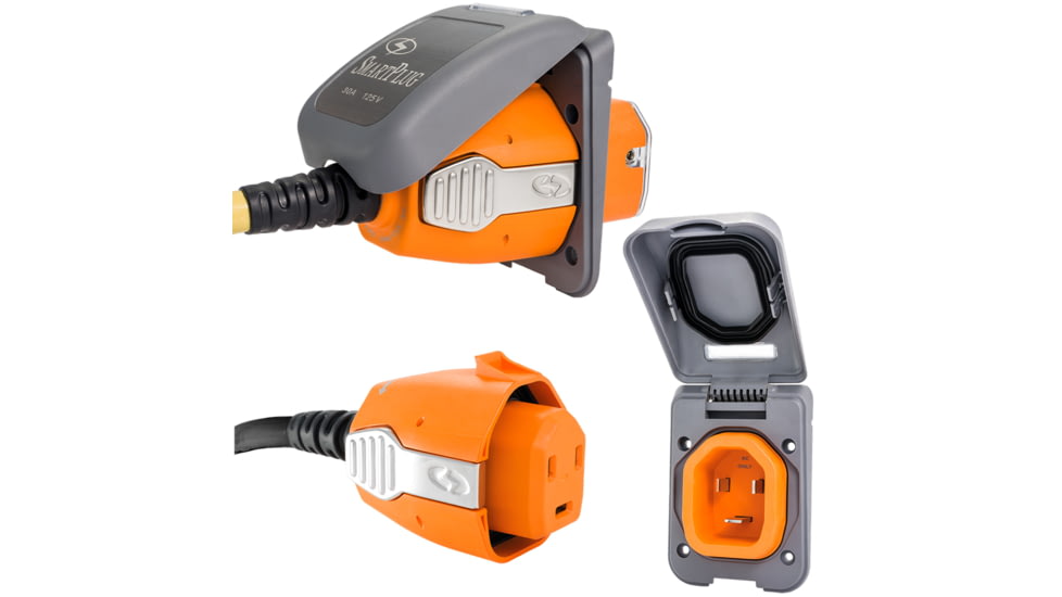 SmartPlug 30 Amp Non Metallic Gray Inlet &amp; Plug Combo - Boat &amp; RV 63889