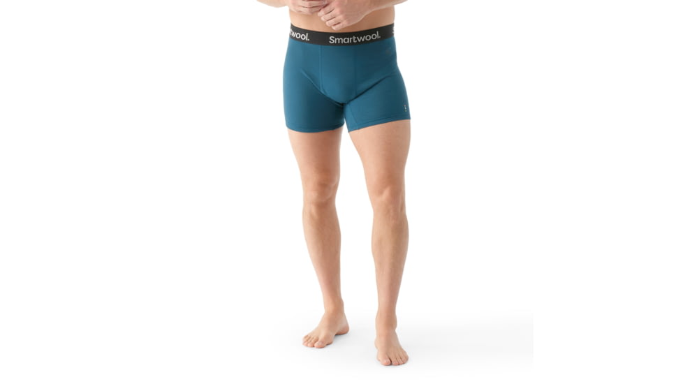 Smartwool Active Boxer Brief Boxed - Mens, Twilight Blue, Medium, SW016996G74100M000