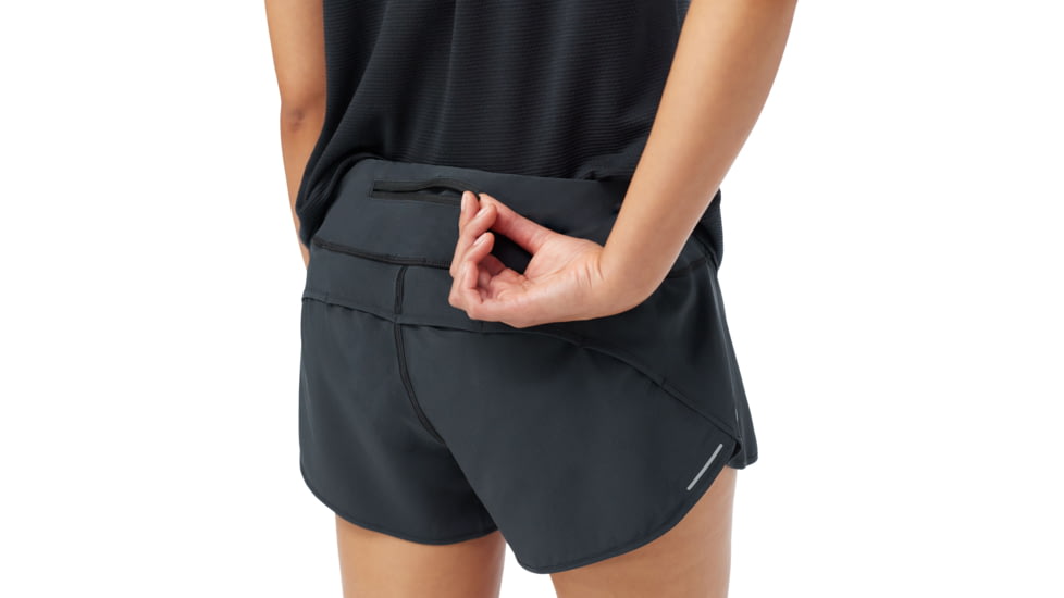 Smartwool Active Lined 3 in Short - Womens, Black, Extra Large, SW00276900110XL000