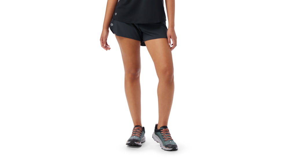 Smartwool Active Lined 3 in Short - Womens, Black, Extra Large, SW00276900110XL000