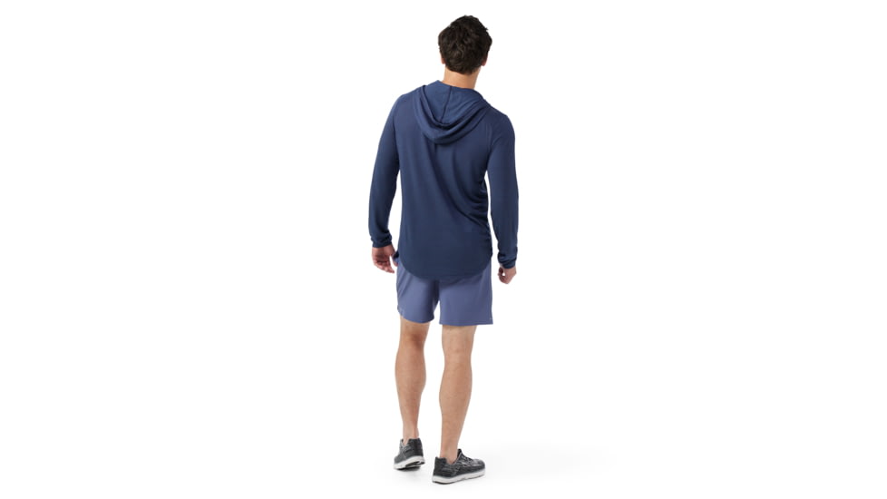 Smartwool Active Mesh Hoodie - Mens, Nightfall Blue/Deep Navy, 2XL, SW002295P621XXL000