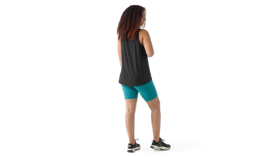 Smartwool Active Ultralite High Neck Tank - Womens, Black, Medium, SW002373001100M000
