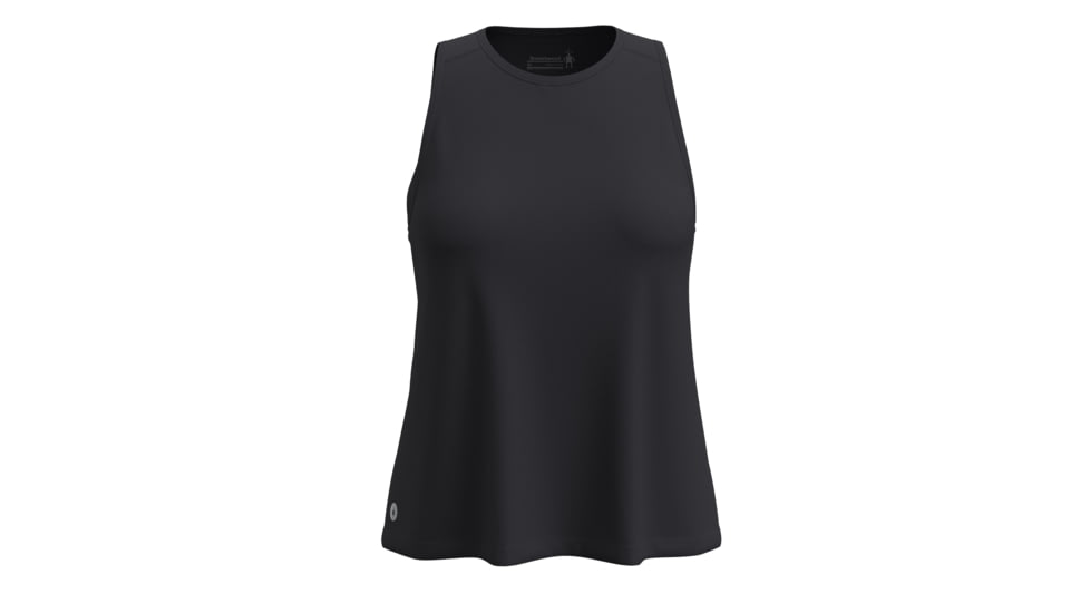 Smartwool Active Ultralite High Neck Tank - Womens, Black, Medium, SW002373001100M000