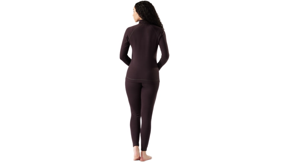Smartwool Classic Thermal Merino Base Layer 1/4 Zip - Womens, Mink Heather, Extra Small, SW002828P8510XS000