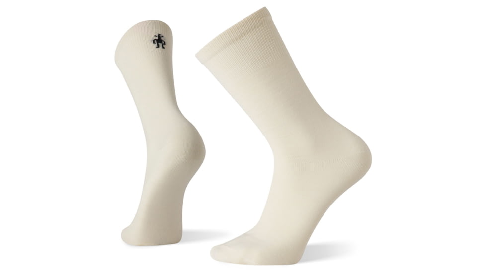 Smartwool Hike Classic Edition Zero Cushion Liner Crew Socks - Mens, Natural, Large, SW001650100L