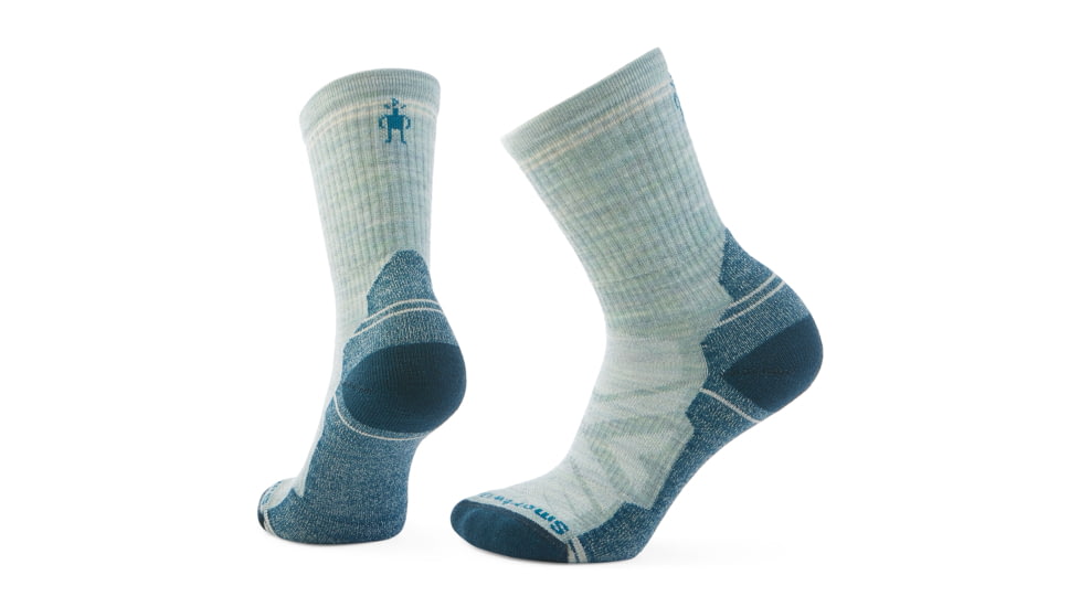 Smartwool Hike Light Cushion Crew Socks - Womens, Frosty Green, Large, SW001573B72100L000