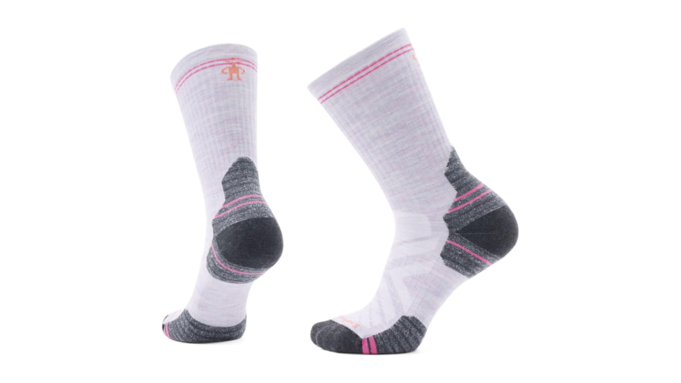 Smartwool Hike Targeted Cushion Crew Socks - Womens, Purple Eclipse, Large, SW002498H76100L000