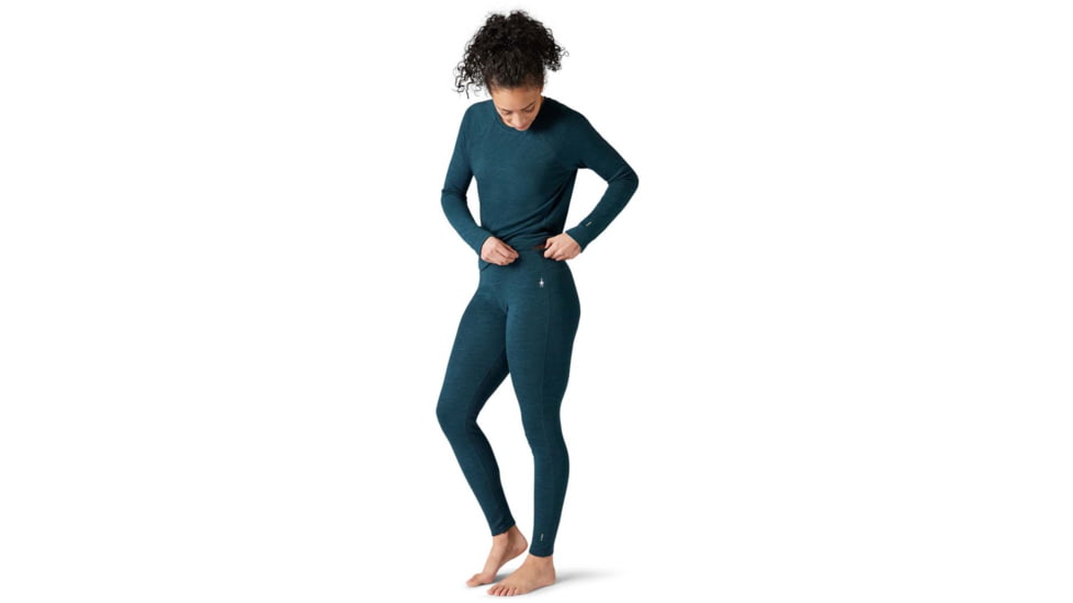 Smartwool Merino 250 Baselayer Bottom - Women's, Small, Twilight Blue Heather, SW019242G75S