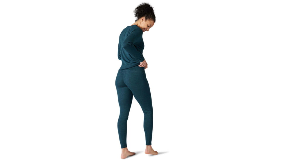 Smartwool Merino 250 Baselayer Bottom - Women's, Small, Twilight Blue Heather, SW019242G75S
