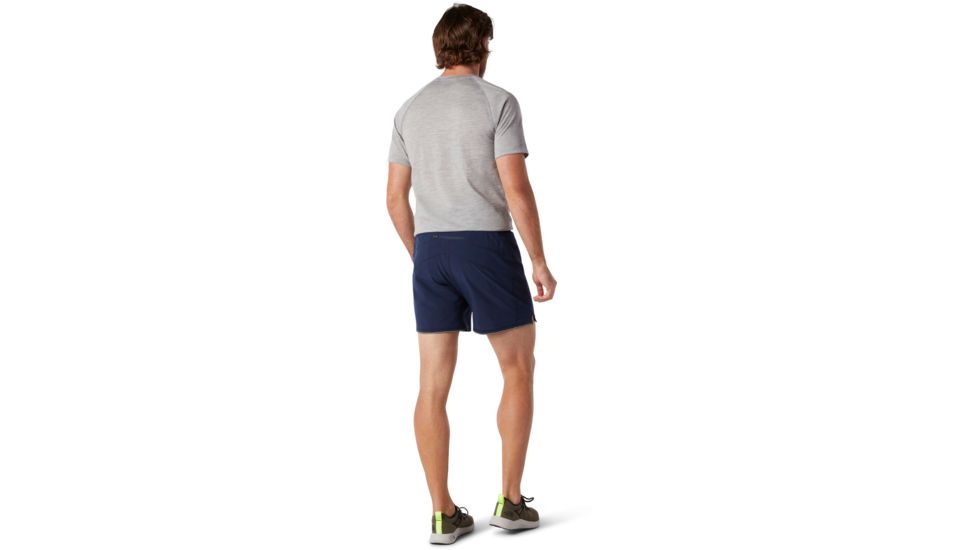 Smartwool Merino Sport Lined 5in Short - Mens, Deep Navy, Small, SW000374092-S