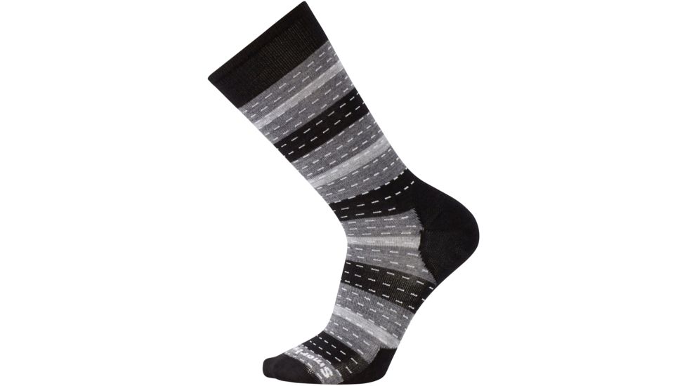 Smartwool Premium Omano Crew Sock - Men's-Black-Large