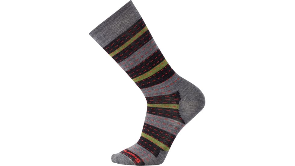 Smartwool Premium Omano Crew Sock - Men's-Medium Gray Heather-Large