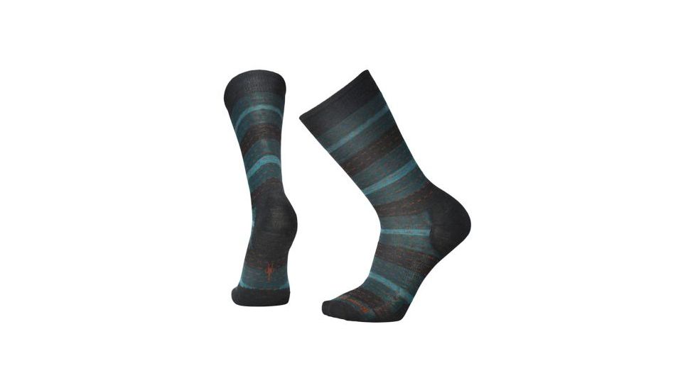 Smartwool Premium Omano Crew Sock - Men's, Charcoal Heather, Large SW010386010-L
