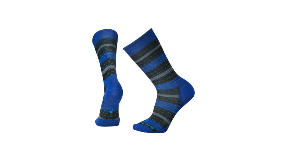 Smartwool Premium Omano Crew Sock - Men's, Dark Blue Heather, Large SW010386503-L