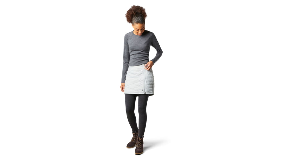 Smartwool Smartloft Zip Skirt - Womens, C24 Storm Gray, Large, SW016793C24L