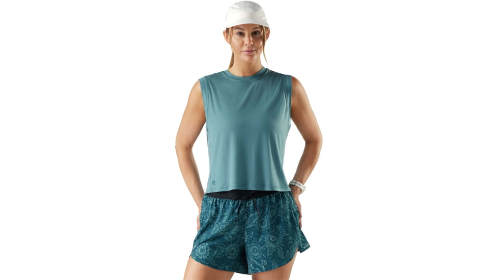 Smartwool Active Ultralite Crop Tank - Womens