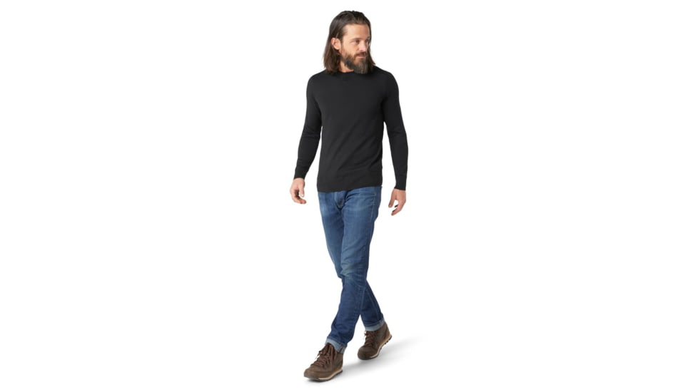 Smartwool Sparwood Crew Sweater - Mens, Black, Large, SW016426001-L