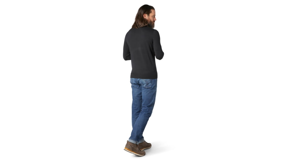 Smartwool Sparwood Crew Sweater - Mens, Black, Large, SW016426001-L