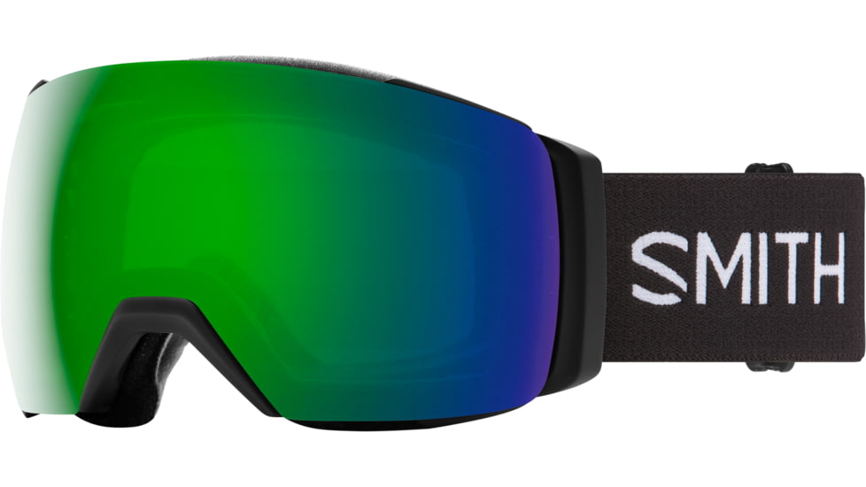 Smith I/O Mag XL Goggle, ChromaPop Sun Green Mirror, Black, M007130JX99MK