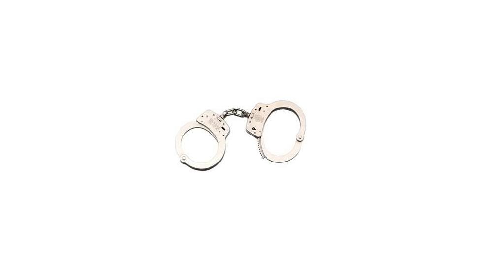 Smith &amp; Wesson S&amp;W 100 STD Nickel Handcuff 350103