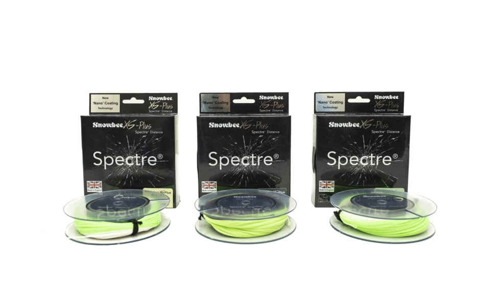 Snowbee Specialist Distance Fly Lines Spectre Distance, Fast Sink, 5 Ips, Charcoal/Chartreuse, WF#6, SPFL-WFSD6FS
