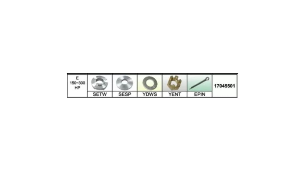 Solas Se Pkt Propeller Kit For Suzuki 150 300 Hp, 17045501