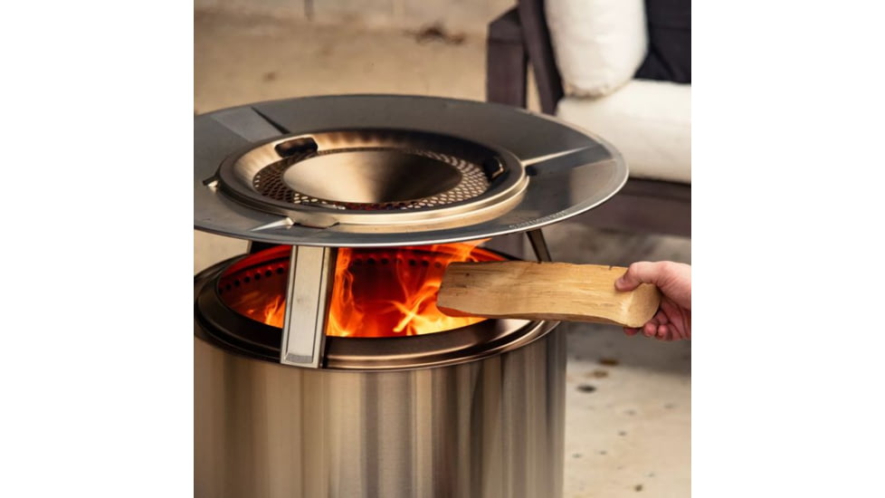 Solo Stove Bonfire Heat Deflector, Stainless Steel, Medium, SSBON-DEFLECTOR