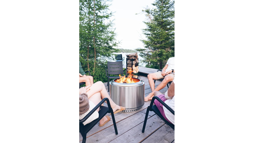 Solo Stove Yukon, Shelter And Stand, Stainless Steel, SSYUK-SD-27-2.0+SHELTER