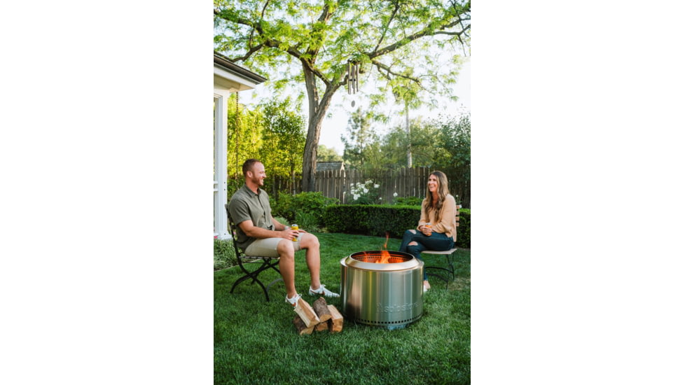 Solo Stove Yukon, Shelter And Stand, Stainless Steel, SSYUK-SD-27-2.0+SHELTER