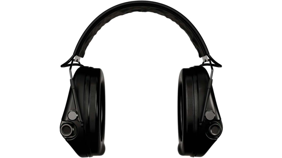 Sordin Supreme MIL AUX Headset, Slim Headband, Black Cups, 500781