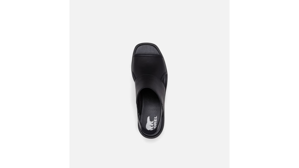 Sorel Joanie III Slingback Wedge Sandals - Womens, Black/White, 9.5 US, 1999411-010-9.5
