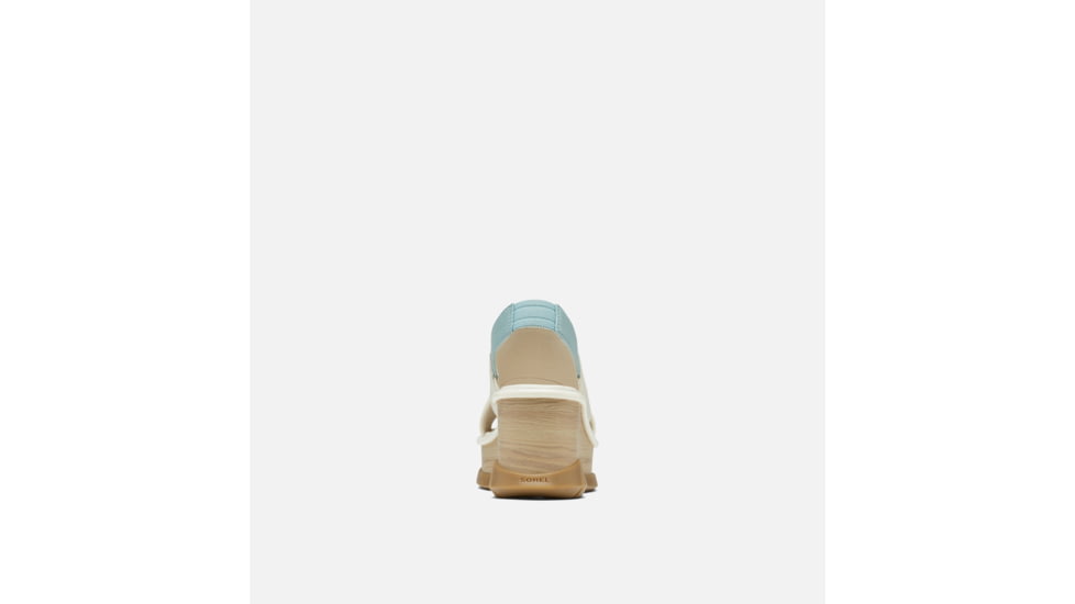 Sorel Joanie III Slingback Wedge Sandals - Womens, Chalk/Crushed Blue, 7.5 US, 1999421-191-7.5