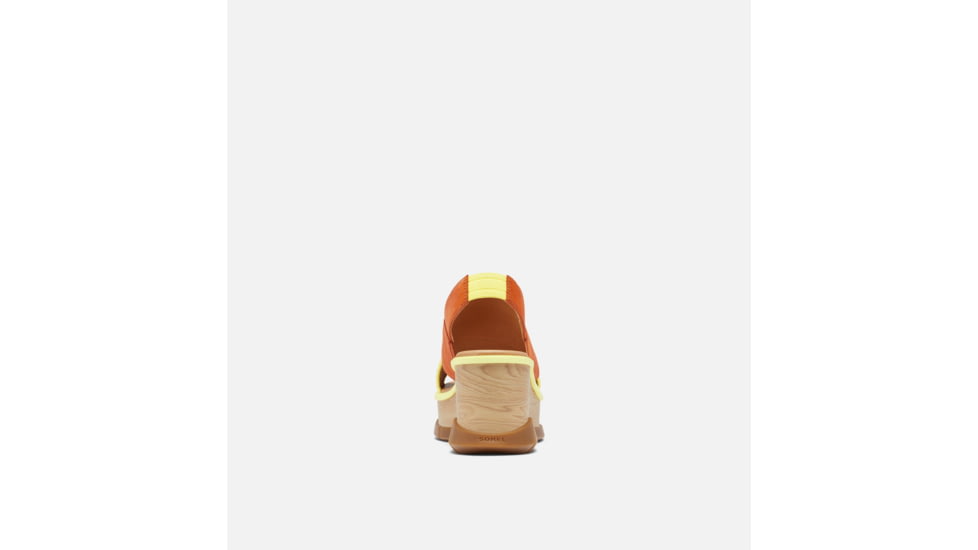 Sorel Joanie III Slingback Wedge Sandals - Womens, Desert Sun/Tranquil Yellow, 7.5 US, 1988471-806-7.5