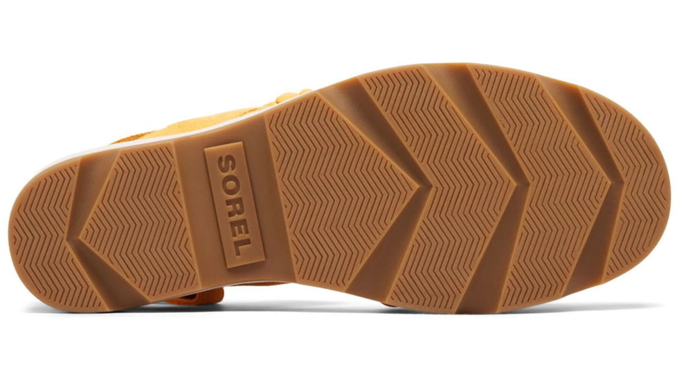 Sorel Joanie IV Slingback Wedge Sandals - Womens, Yellow Ray/Honey White, 7, 2069801-765-7