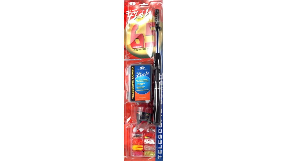 South Bend 67-Piece Telescopic Combo - Spincast 580910