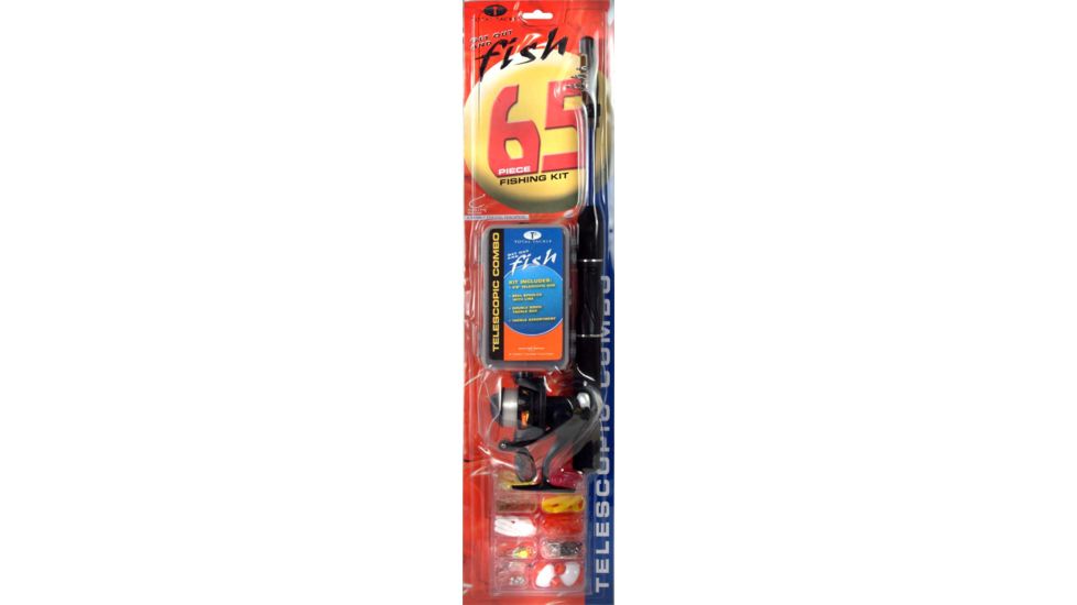 South Bend 67-Piece Telescopic Combo - Spinning 580944