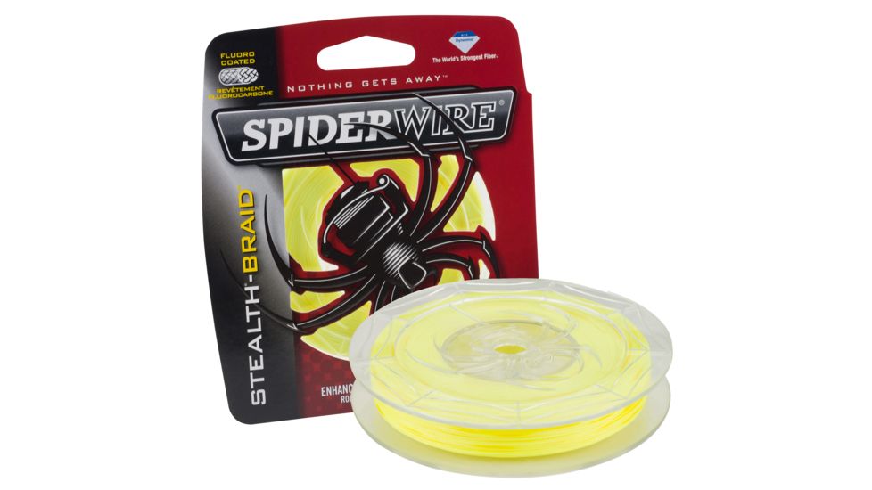 Spiderwire SCS65Y-200 Stealth HiVisYellow 65lb 200yd 1374593