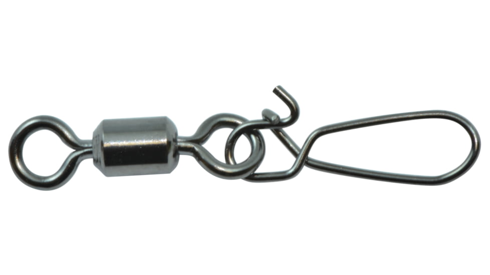 Spro Power Swivel w/Hyper Snap Black Sz6 70lb 5pk, SPSHSB-06-5