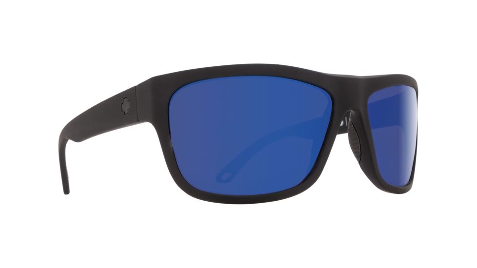Spy Optic Angler Progressive Prescription Sunglasses, Soft Matte Black Frame, Polarized, 673237973438PR