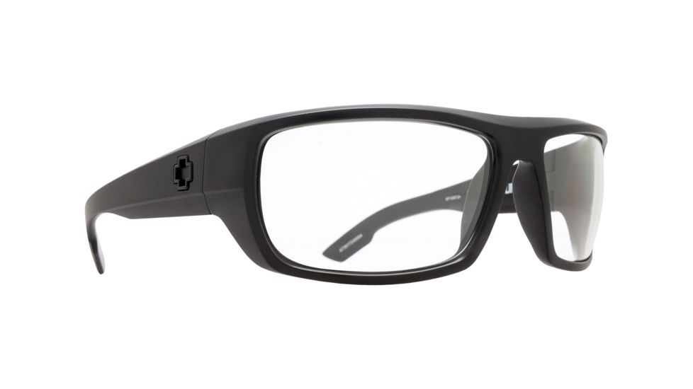 Spy Optic Bounty Single Vision Prescription Sunglasses, Ansi Black Frame - 673017242094SV