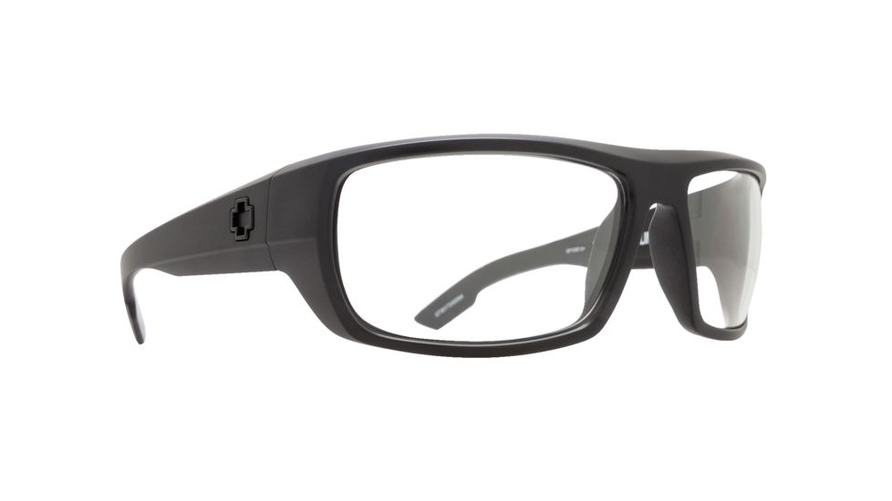 Spy Optic Bounty Single Vision Prescription Sunglasses, Ansi Matte Black Frame - 673017243094SV