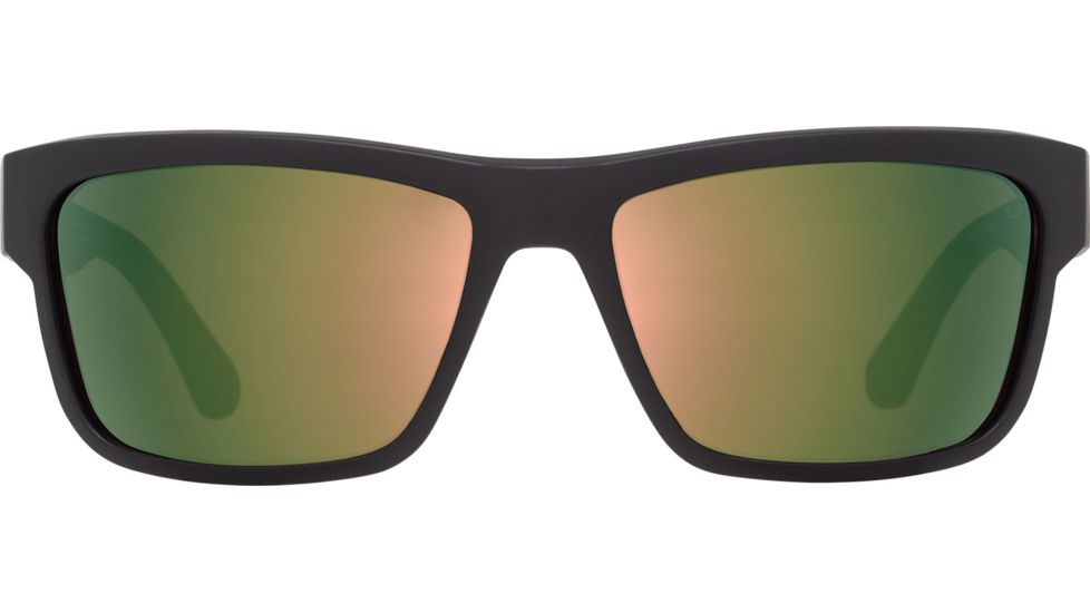 Spy Optic Frazier Progressive Prescription Sunglasses, Soft Matte Black Frame, Polarized, 673176973763PR