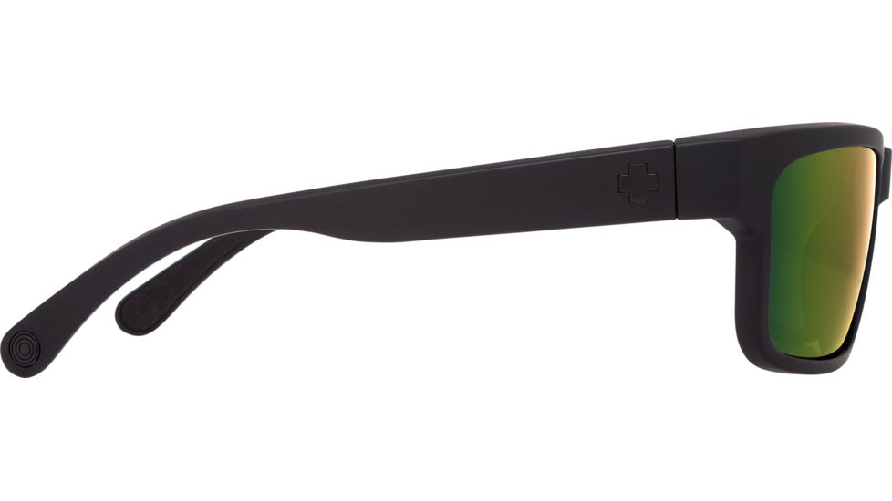 Spy Optic Frazier Progressive Prescription Sunglasses, Soft Matte Black Frame, Polarized, 673176973763PR