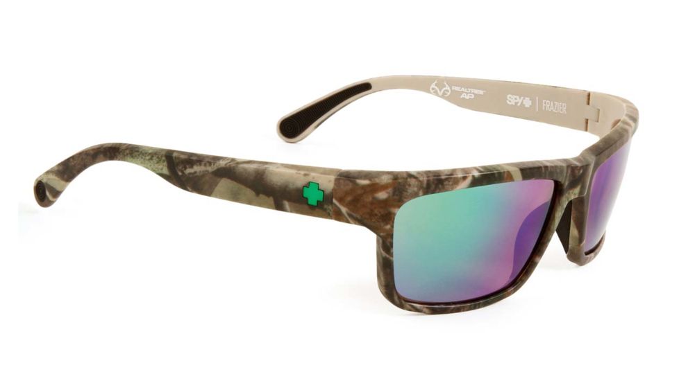 Spy Optic Frazier Progressive Prescription Sunglasses, Spy Realtree Frame, Happy Bronze Polarized w/Green Spectra Lens, Polarized-673176986861PR