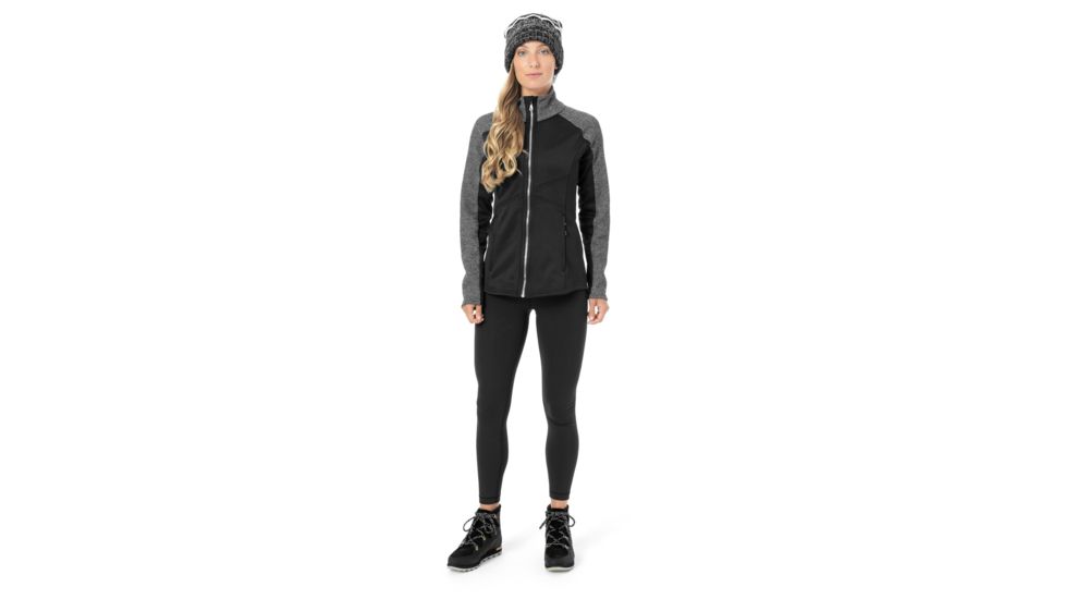 Spyder Bandita Full Zip Stryke Jacket - Womens, Black/Black/Black, Small, 182432001222P