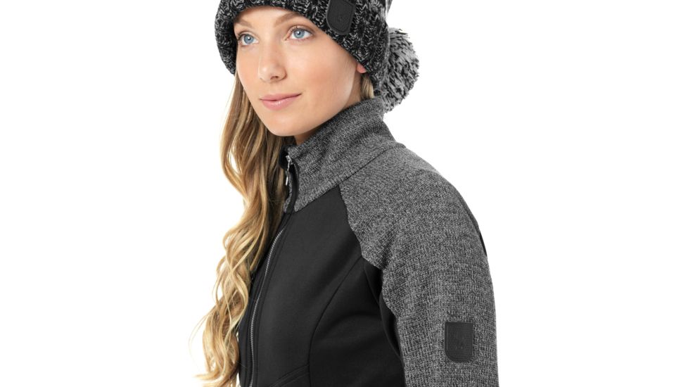 Spyder Bandita Full Zip Stryke Jacket - Womens, Black/Black/Black, Small, 182432001222P