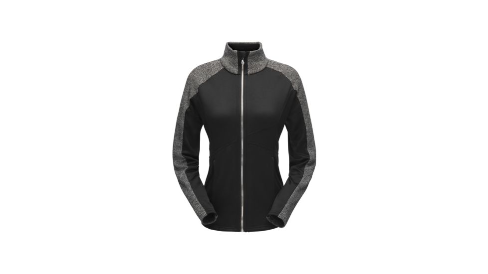 Spyder Bandita Full Zip Stryke Jacket - Womens, Black/Black/Black, Small, 182432001222P