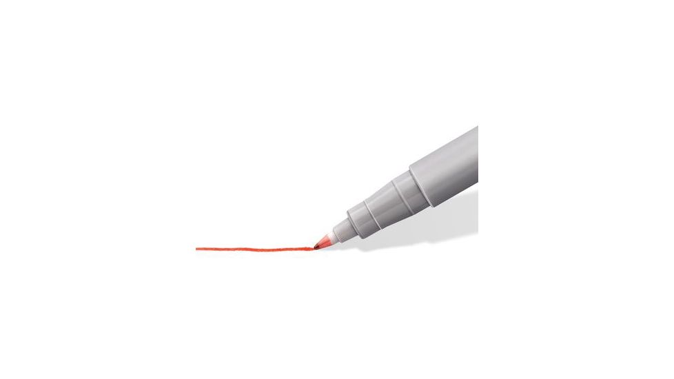 Staedtler Lumocolor Non-Permanent F Width Pen Pack - 8 Colors w/ Stand-Up Box - Yellow, Red, Blue, Orange, Green, Purple, Brown, Black ST 316 WP8
