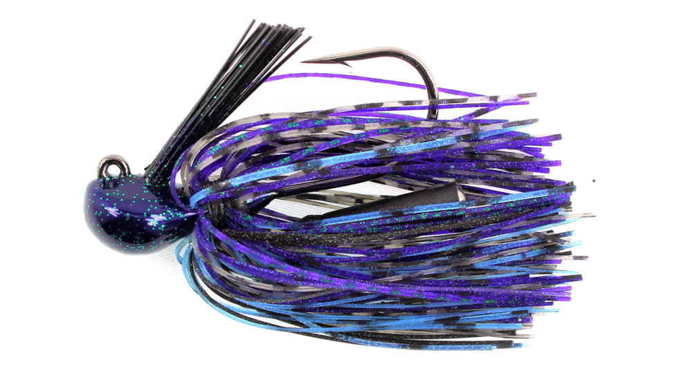 Stanley Jigs 1/2 oz. Rattling Casting Jig, Hand Tied, Bad Whiskey, RC12-602HT