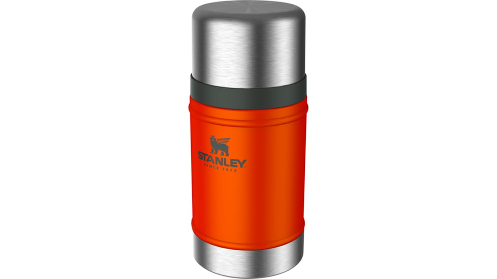 Stanley The Legendary Classic Food Jar, Blaze Orange, 24 oz/0.71 L, 10-11350-006